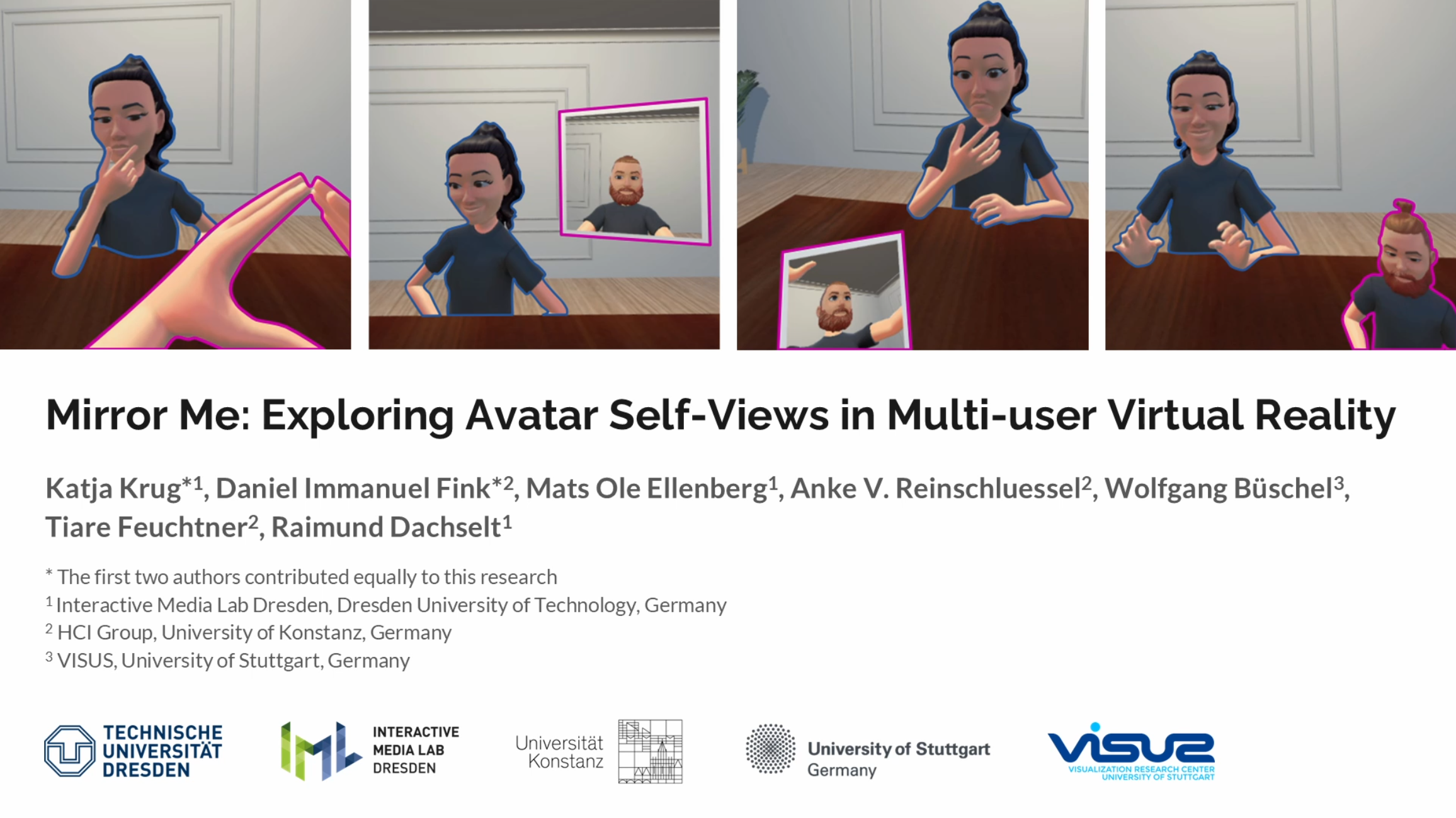 Full video of MirrorMe
