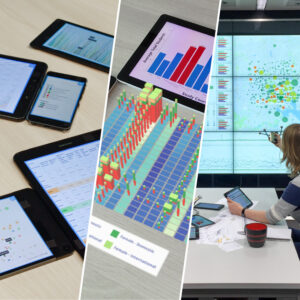 Exploring Mobile Device Interactions for Information Visualization