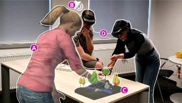 Preview for research project: Mixed Presence in Mixed Reality
